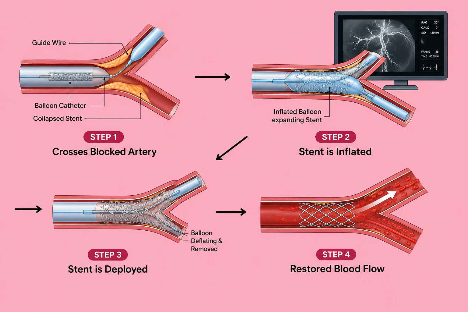 Imaging Guided Double Bifurcation PCI