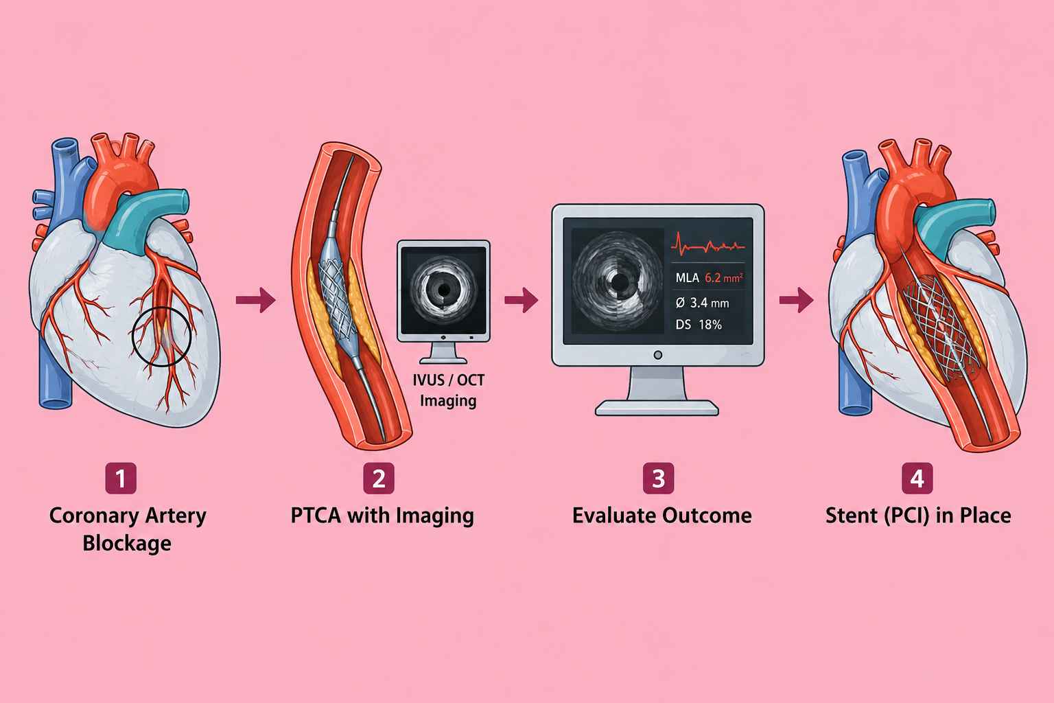 HD IVUS for CTO PCI