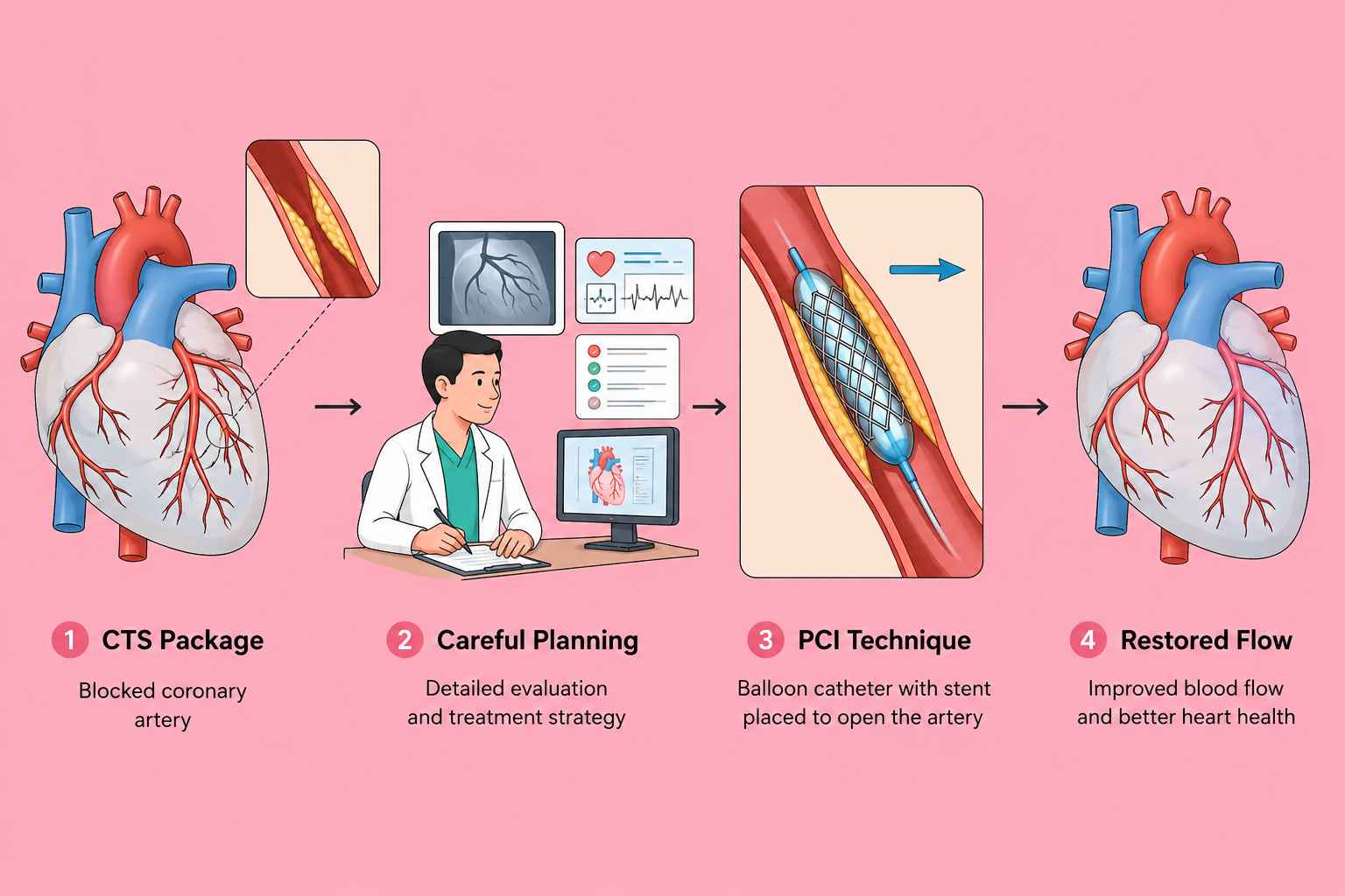 Unblocking the Heart's Pathway: Understanding CTO PCI
